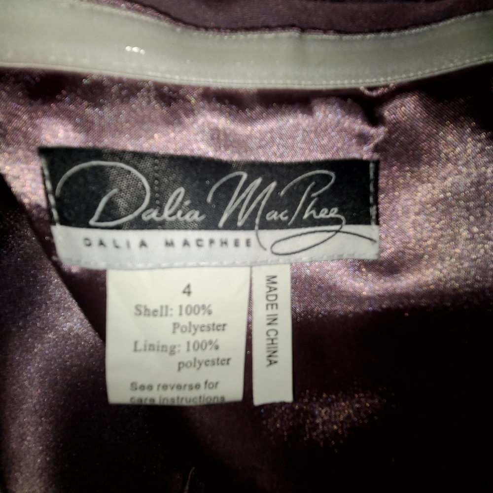 Purple Ruffled Tiered Sweetheart Mini Dress - Picture 12 of 13